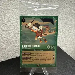 Disney Lorcana Scrooge McDuck-S.H.U.S.H. Agent Promo Foil 36/P3 Mint Sealed - Image 2