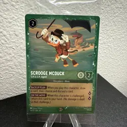 Disney Lorcana Scrooge McDuck-S.H.U.S.H. Agent Promo Foil 36/P3 Mint Sealed - Image 4