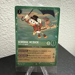 Disney Lorcana Scrooge McDuck-S.H.U.S.H. Agent Promo Foil 36/P3 Mint Sealed - Image 5