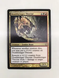 Deathbringer Thoctar MTG Magic the Gathering Card NM Near Mint Commander 2013 - Image 1