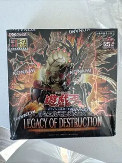 YuGiOh Legacy of Destruction Booster Box Japanese New Sealed - Image 1