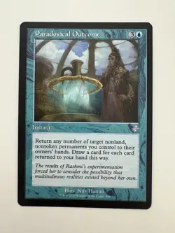 Paradoxical Outcome Retro Frame MTG Magic the Gathering Card NM Near Mint TSR - Image 1