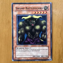Yu-Gi-Oh! TCG Swamp Battleguard Card MRD-E063 Common Unlimited Edition Near Mint - Image 1