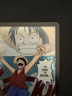 2022 One Piece Romance Dawn DON!! Card Monkey D. Luffy Alt Art #OP01 - Image 4