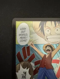 2022 One Piece Romance Dawn DON!! Card Monkey D. Luffy Alt Art #OP01 - Image 5