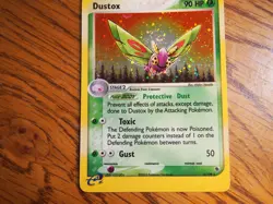 2003 Pokemon Ex Ruby Sapphire Dustox holo card, near mint condition - Image 3