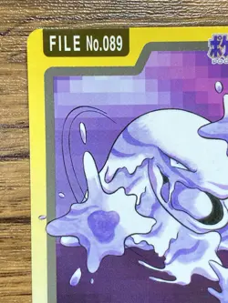 Pokemon Carddass Card Muk 89 Bandai Pocket Monsters 1997 - Image 3