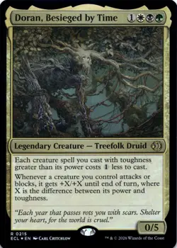 Doran, Besieged by Time FOIL Lorwyn Eclipsed Magic MTG NM - Image 1