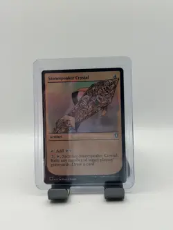 MTG, Stonespeaker Crystal FOIL $3 ORDER MIN (Showcase) Battle for Baldur's Gate - Image 1
