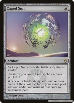 Caged Sun [NPH - 132] - MP [Normal] TCG MTG - Image 1
