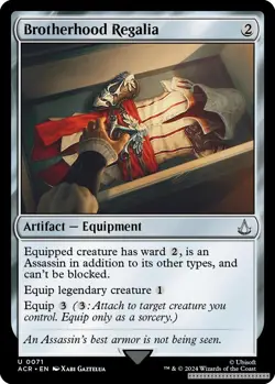 Brotherhood Regalia [ACR - 71] - NM [Normal] TCG MTG - Image 1