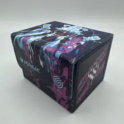 Ultimate Guard MTG Aetherdrift Sidewinder Deck Box 100+ Oildeep - Lightly Used - Image 2