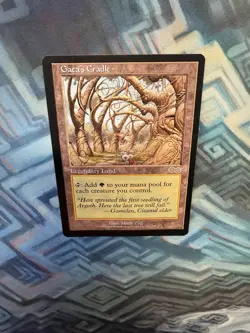 MTG Gaea's Cradle EX/LP- Urza's Saga - Please See All Photos For Condition - Image 3