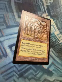 MTG Gaea's Cradle EX/LP- Urza's Saga - Please See All Photos For Condition - Image 5