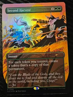 Second Harvest MTG Foil NM Secret Lair SLD TMNT Stan Sakai 2380 - Image 1