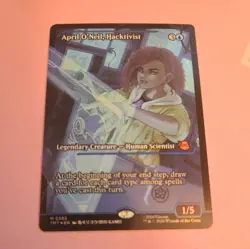 MTG: April O'Neil, Hacktivist #0282 (Showcase) Teenage Mutant Ninja Turtles Foil - Image 1