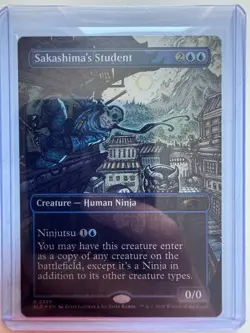 Sakashima’s Student #2359 FOIL TMNT Secret Lair x Kevin Eastman Colors NM ENG - Image 1