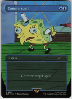 MTG Counterspell Rainbow Foil NM Secret Lair Drop Series Magic 1933 - Image 1