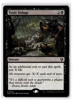 Toxic Deluge 142 Commander: Murders at Karlov Manor Normal NM - Image 1