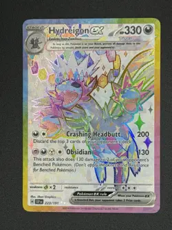 Pokemon Surging Sparks - Hydreigon ex Ultra Rare 223/191 - Image 1