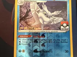 Pokemon League Frosmoth 064/202 NM Reverse Holo 1st & 2nd Place - Image 2