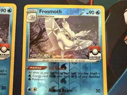 Pokemon League Frosmoth 064/202 NM Reverse Holo 1st & 2nd Place - Image 3