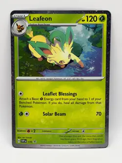 Leafeon 170 Cosmos Holo SVP Black Star Promo Pokemon Card - Image 1