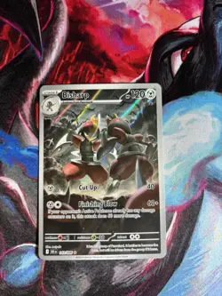 Pokemon TCG SV Black Bolt Bisharp Illustration Rare Card 143/086 NM Condition - Image 1