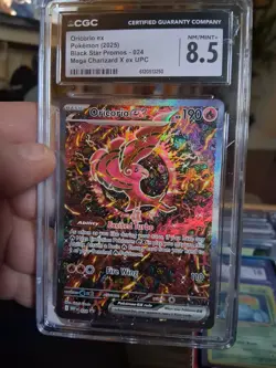 Pokemon TCG Oricorio ex 024 Black Star Promos EX Holo CGC 8.5 - Image 1