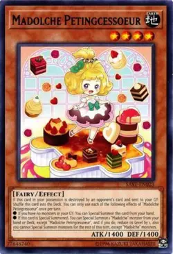 Yugioh! LP Madolche Petingcessoeur - SAST-EN023 - Rare - Unlimited Edition Light - Image 1