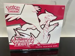 Pokemon White Flare Pokemon Center ETB Elite Trainer Box🎊SEALED Pack Black Bolt - Image 1