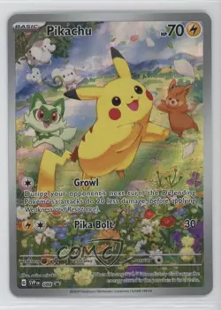 Pikachu (Paldea Adventure Chest) Holo Pokemon Scarlet & Violet Black Star Promo - Image 1