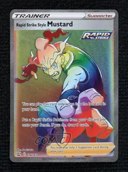 Secret - Rapid Strike Style Mustard Pokemon Sword & Shield Battle Style #176 - Image 1
