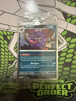 POKEMON Gengar 050/088 (EB Games Promo, Sealed) [Perfect Order] - Image 1