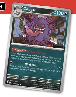 POKEMON Gengar 050/088 (EB Games Promo, Sealed) [Perfect Order] - Image 2