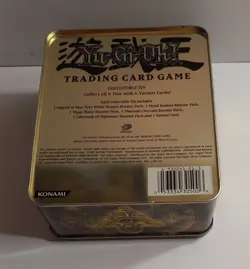 **NO CARDS** 2003 Yu-Gi-Oh Blue Eyes White Dragon Collectible Tin Only 1996 53334305006 - Image 2
