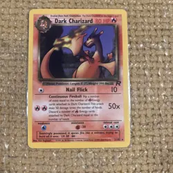 Vintage Pokemon Cards (Team Rocket, Base Set) Charizard, Mewtwo, Dragonite - Image 2
