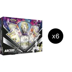 Pokemon TCG Arceus V Figure Collection Box Factory Sealed Case of 6 boxes. - Image 1