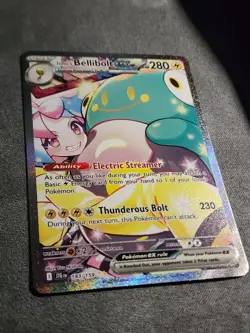 Iono's Bellibolt EX Sir 183/159 SV09 Pokemon TCG Card Journey Together NM - Image 2