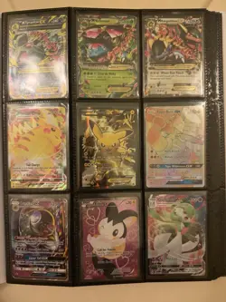 Pokemon Binder Lot Near Mint to Damaged - Image 1