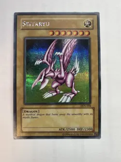 Yu-Gi-Oh! Seiyaryu DDS-004 Secret Rare Promo - Image 1