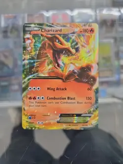 Pokemon TCG Charizard Flashfire 12/106 Holo Holo Rare EX - Image 1