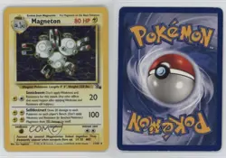 Magneton Holo Pokemon Fossil #11 1999 - Image 3
