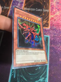 Yu-Gi-Oh! Slifer the Sky Dragon LC01-EN002 Limited Ultra Rare NM - Image 2