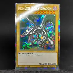 YuGiOh Red-Eyes Black Dragon, (Custom Card), Shatter Foil, Non-Official, Orica! - Image 3