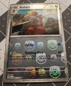 Pokemon TCG - Bisharp (Master Ball Pattern) 065/086 Sv: Black Bolt Holo - Image 3