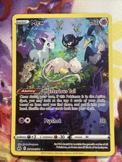 Mew - Crown Zenith : Galarian Gallery GG10 - Ultra Rare Holo - Pokemon TCG - NM - Image 1