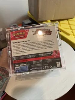 Pokemon TCG Destine Rivals Booster Box Factory Sealed (small Hole) - Image 2