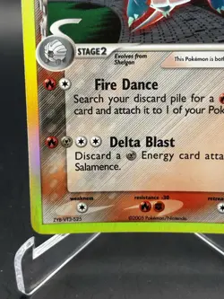 2005 Pokemon Salamence (Delta Species) 14/113 Delta Species Holo Rare LP/NM - Image 3