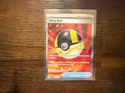 Ultra Ball Ascended Heroes 264/217 Secret Rare Full Art Holo Pokemon TCG - Image 1